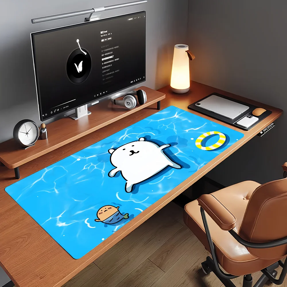 Cartoon J-Joke B-Bears Mouse Pad Non-slip Rubber Gamer Balance Computer Mat Decoracion Deskmat Laptop Office Large