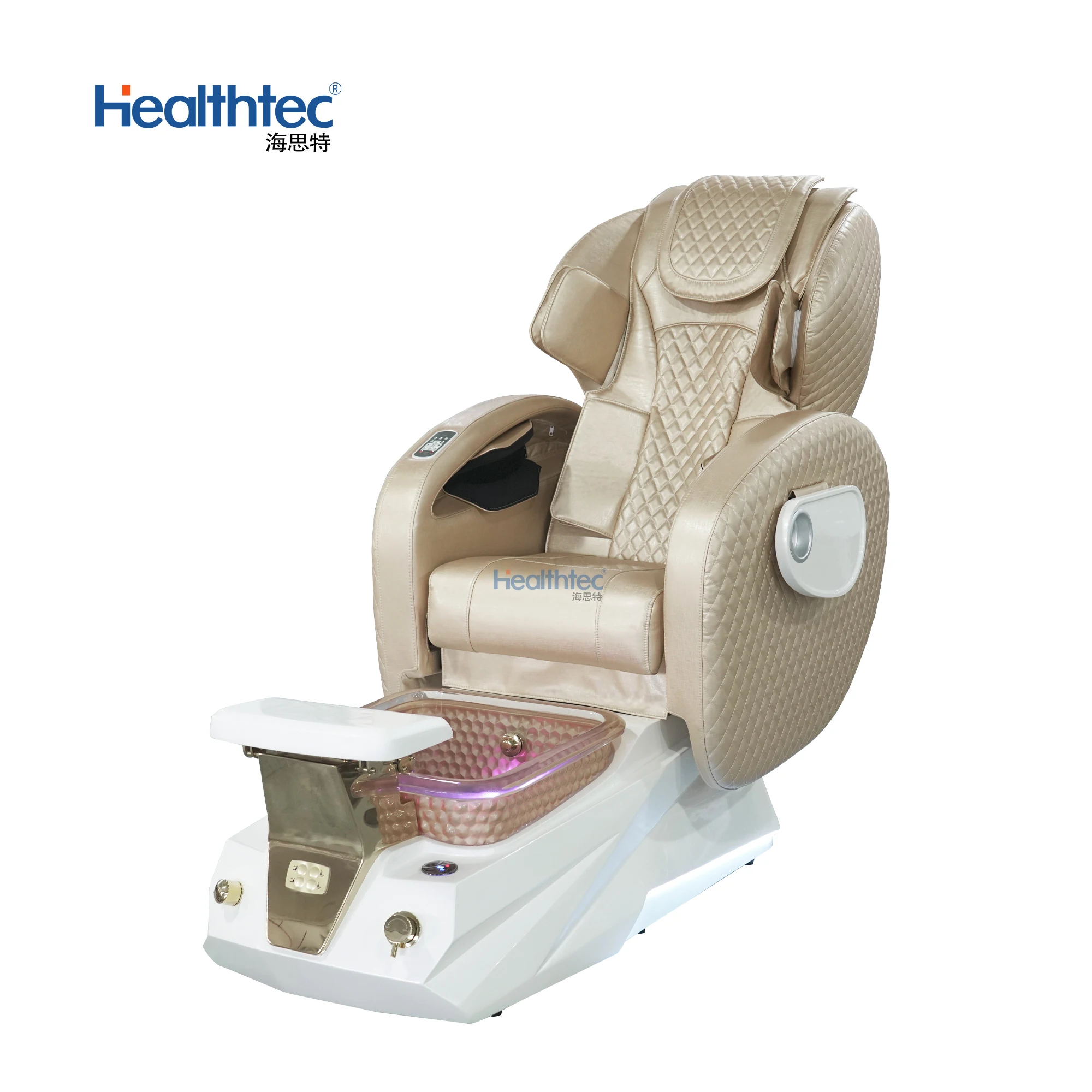 Airo Wholesale Custom Luxury Modern Pedicure Chair Jet Foot Spa Massage Recliner for Manicure and Pedicure Station