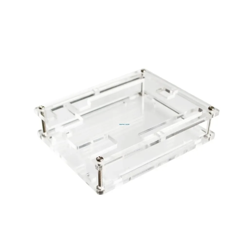 Uno R3 Case Enclosure Transparent Acrylic Box Clear Cover Compatible for Arduino UNO R3 Case