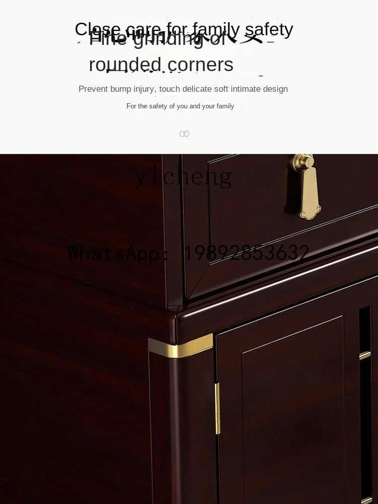 LYY  New Chinese Style Solid Wood Shoe Changing Stool High-Grade Home Doorway Can Sit Shoe Cabinet Home Footstool