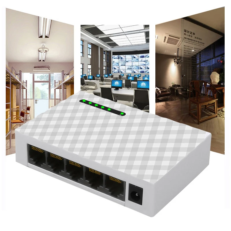 كامل السيارات 1G 5 8 ميناء جيجابت التبديل محول ايثرنت LAN RJ45 محور جهاز سويتش للشبكات جيجابت محول 1000Mbps لعبة الإنترنت الجلاد