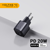 VOLTME USB C Fast Chargers 20W Portable Charger Support Type C PD Fast Charging For iPhone 13 12 Pro Max 11 iPad Xiaomi Charger