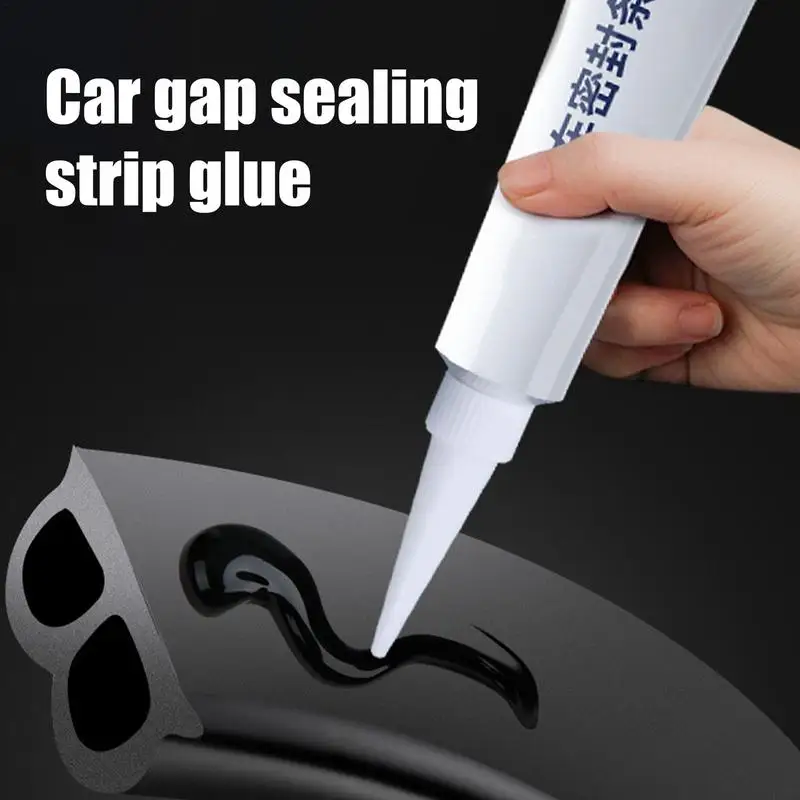 

Sealing Strip Glue 100ml Car Sealing Strip Adhesive Collision Avoidance Seal Strip Glue Repair Adhesive For Car Truck Doors And