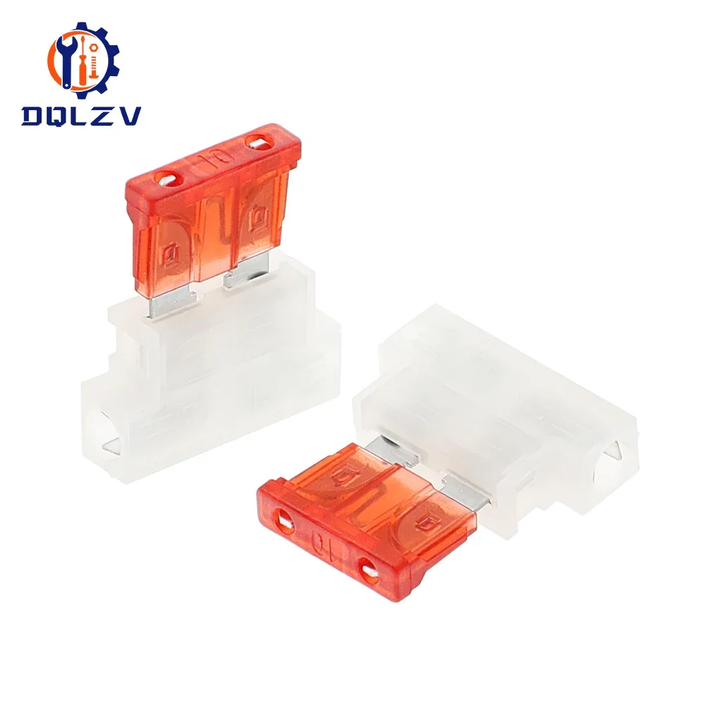 Średni uchwyt bezpiecznika samochodowego z bezpiecznikiem samochodowym ATC ATO Blade Fuse 1A 2A 3A 4A 5A 7.5A 10A 15A 20A 25A 30A 35A 40A — zdjęcie 3