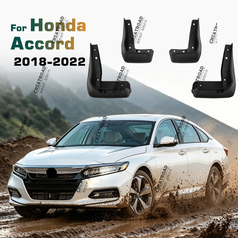Für Honda Accord 10. Generation 2018 2019 2020 2021 2022 Schmutzfänger Spritzschutz Kotflügel Vorne Hinten Radabdeckung Auto-Zubehör