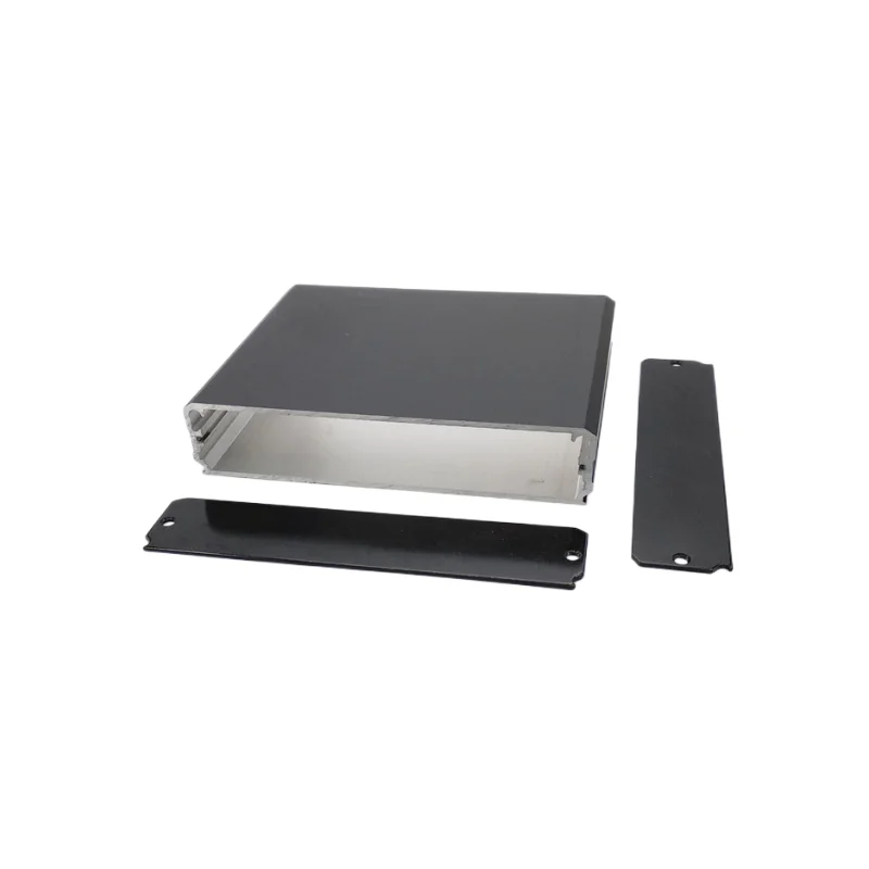 Aluminum alloy  aluminum profile box integrated  controller flat shell PCB 80/130x105x22mm