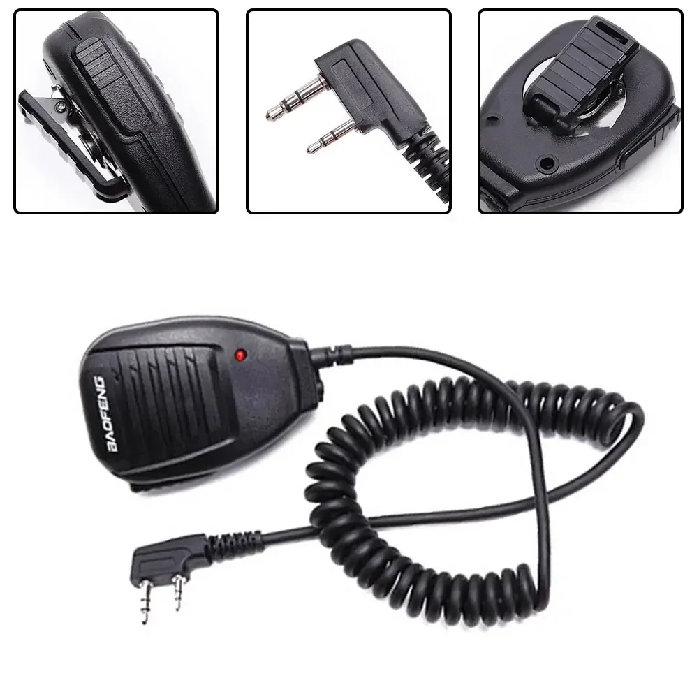 Microfono altoparlante portatile per Baofeng UV-5R BF-888S Radio Walkie-talkie Walkie Talkie Microfono altoparlante portatile