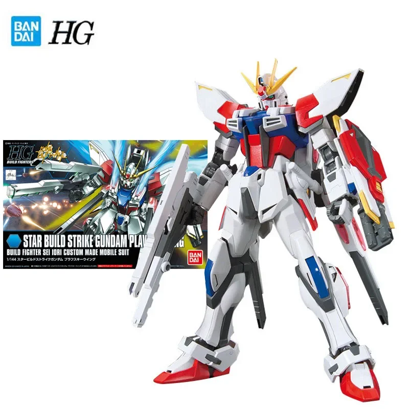 

Bandai Genuine Gundam Model Garage Kit HGBF Series 1/144 STAR BUILD STRIKE GUNDAM PLAVSKY WING Anime Action Figure Toys for Boys