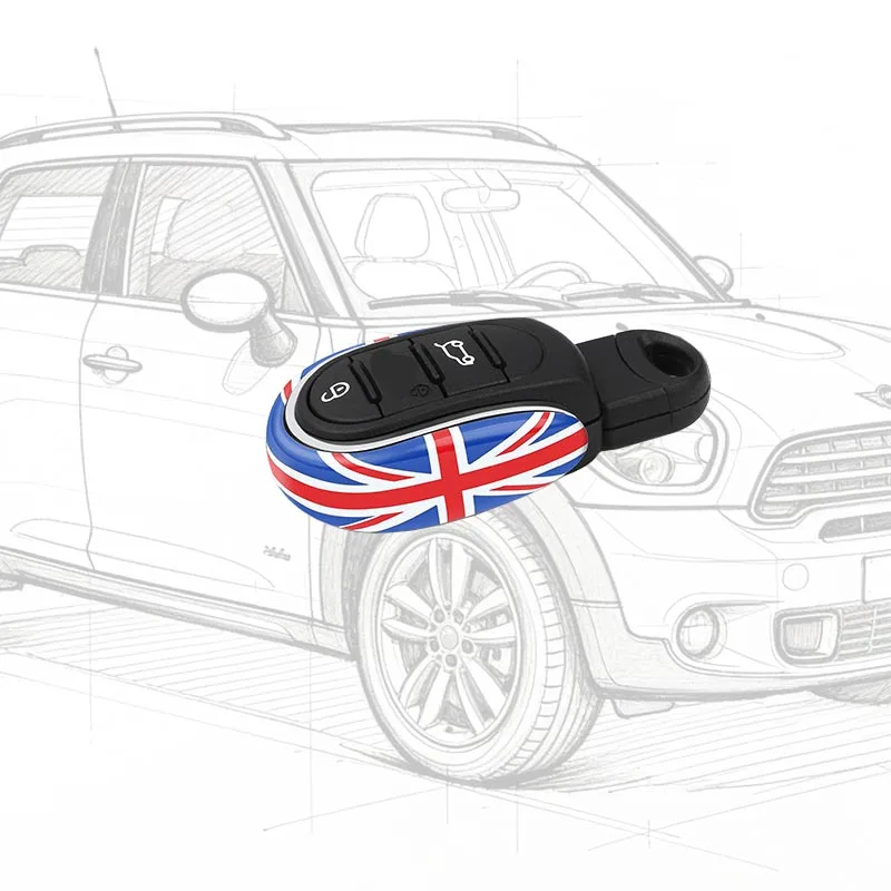 Metal Car Key Modification Accessories For MINI Countryman F54 F55 F56 F60 Owner Gift image 3