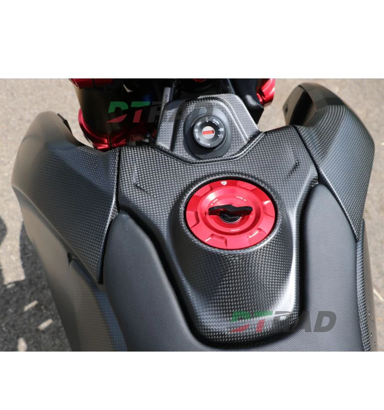 

Motorcycle Racing Fuel Gas Tank Cap For Hypermotard 698 Mono RVE 2024 Fast Open Plug Oil Cover