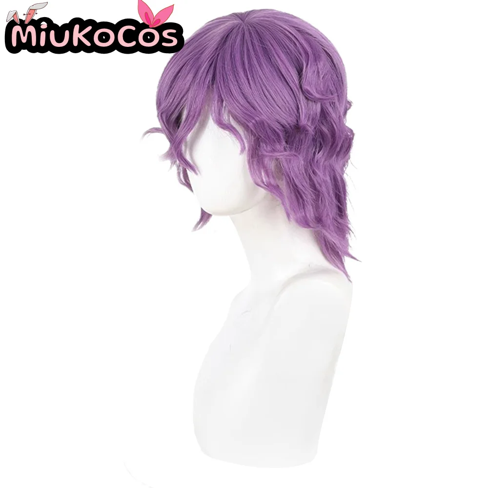 متوفر في المخزون شعر مستعار تأثيري الممزق جاك MiukoCosplay لعبة الهوية الخامس تأثيري