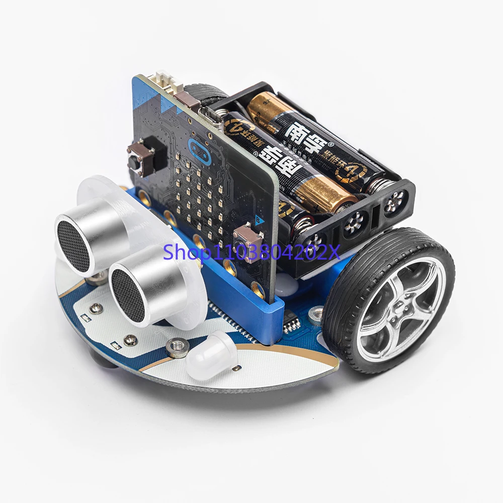 

Micro: Bit Car Kit Microbit Car Main Board Expansion Building Block Programming Robot