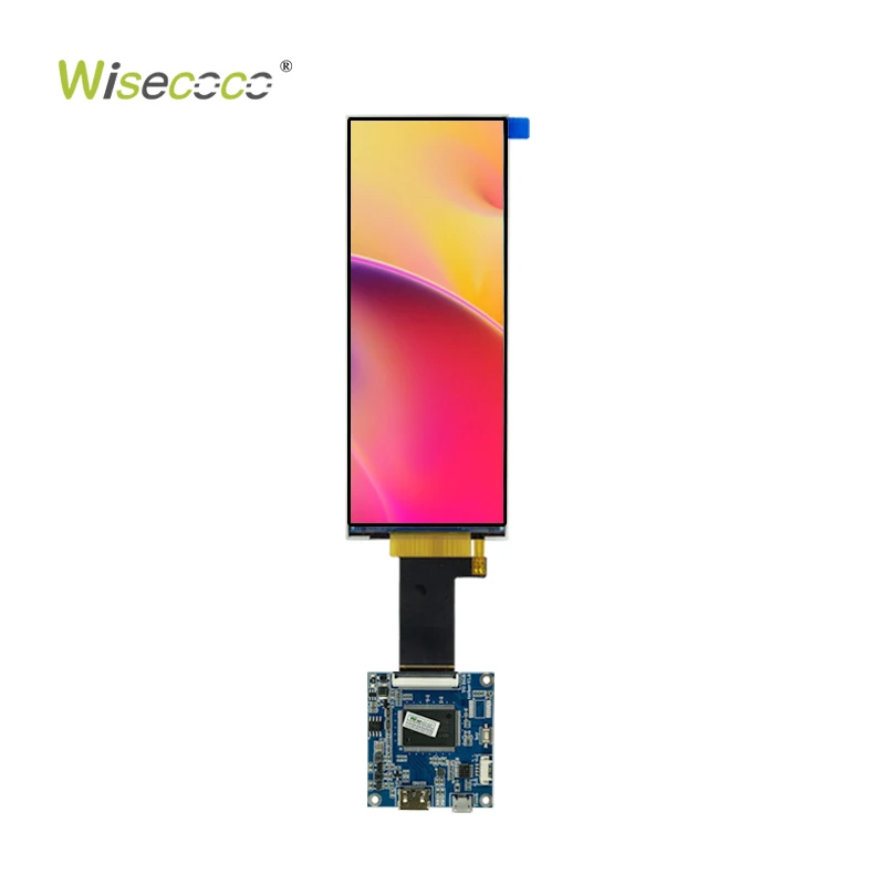 Factory Price 6.2 Inch Bar Type TFT LCD Module 360x960 RGB Interface Display 430cd/㎡ Brightness IPS LCD Screen - view 2