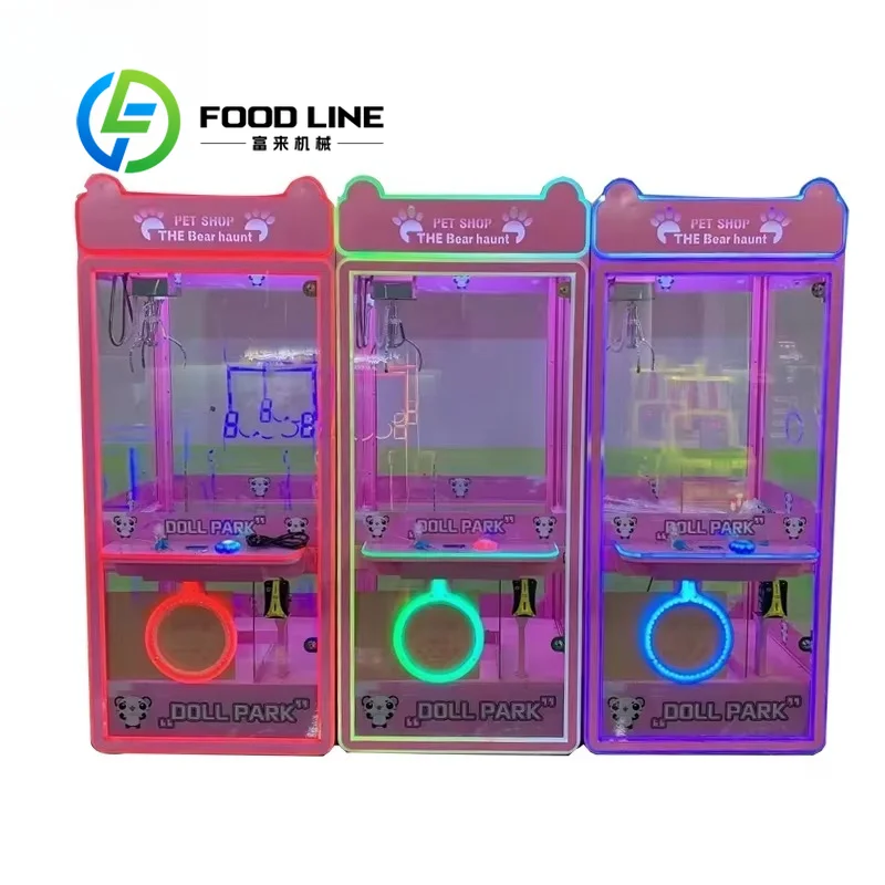 Doll Crane Claw Machine Children Claw Crane Machine Game Room Coin Operated Arcade Toy Catcher Prize Vending Machine