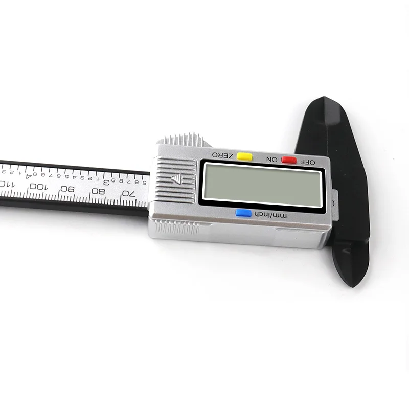 JIGONG di Alta Qualità 6 pollici 150 millimetri Digital Vernier Compasso di Micrometro Guage Widescreen Elettronico Precisione di Misura