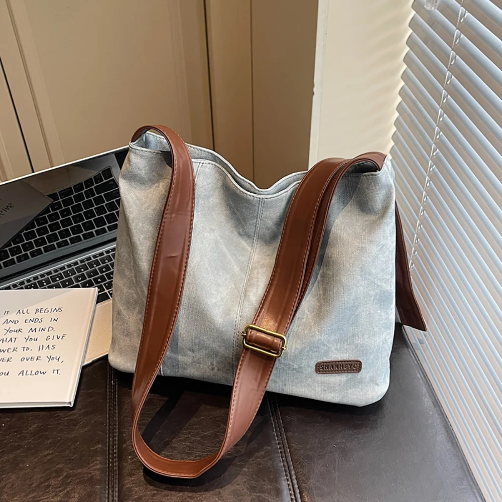 

Корейская вместительная сумка-тоут на одно плечо для женщин: модная, мягкая, на молнии, универсальная, для поездок на работу, через плечо, шикарная сумка-багет