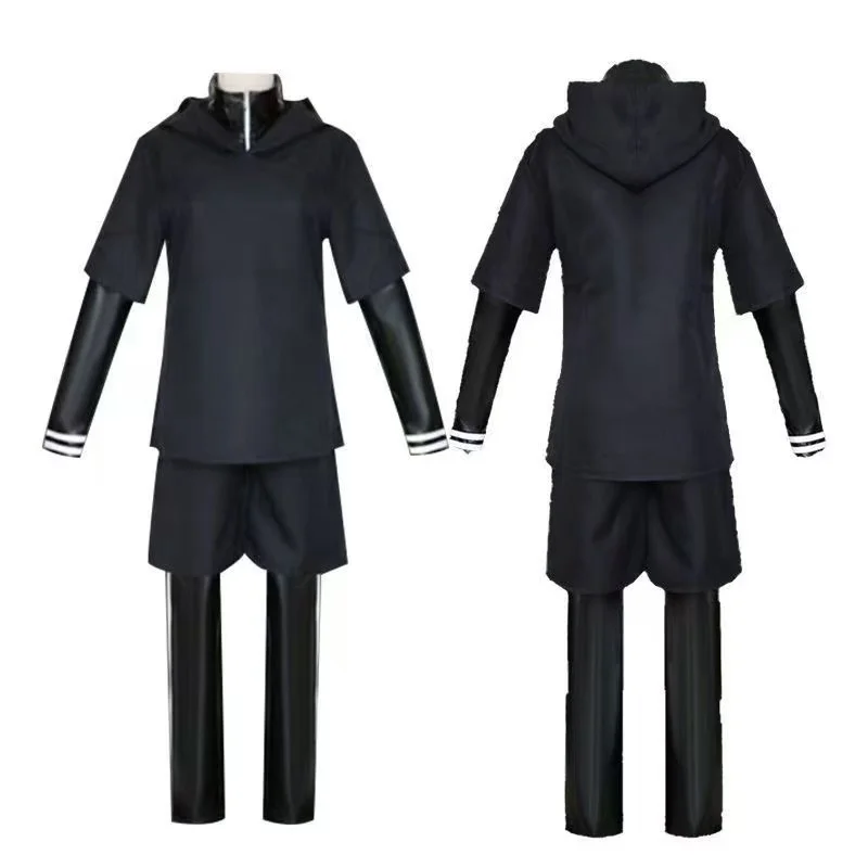 Kaneki Ken Cosplay Costume Anime Tokyo Ghoul Ken Kaneki Cosplay Uniform Mask Wi… - Image 3
