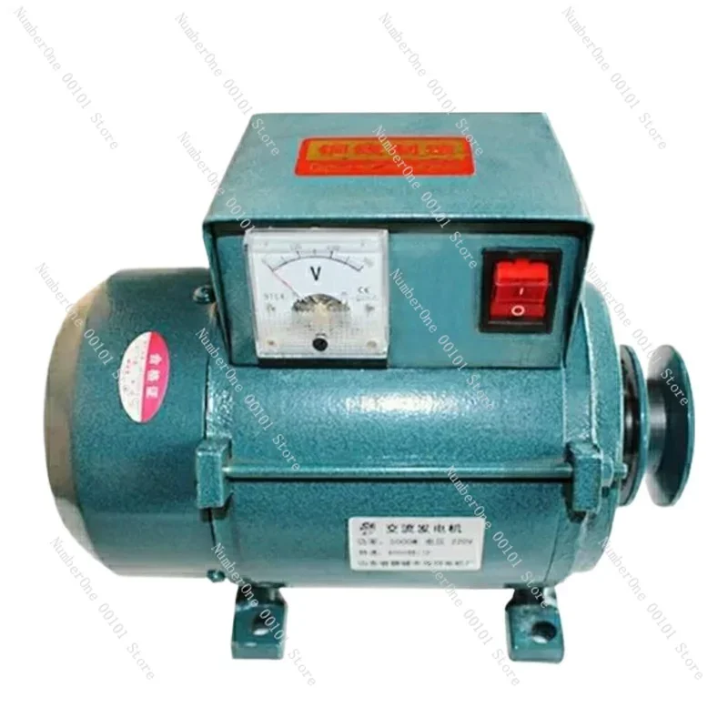 

5000W Small Pulley Permanent Magnet Lighting Generator Diesel Engine Lighting Generator Industrial Emergency Lighting Solutions