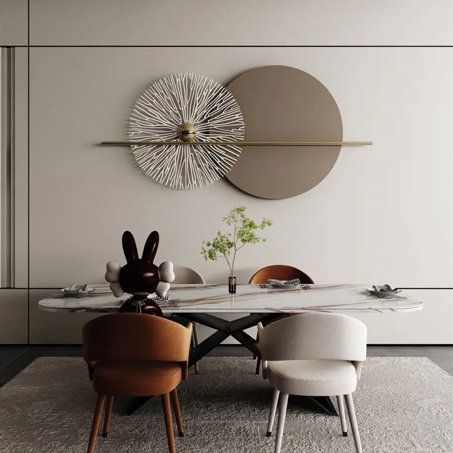 Wall Decoration with Lamp Pendant,living Room,dining Room,wall Decoration,bedroom,bedside,background Wall,iron Hanging Wall Lamp