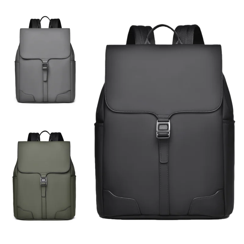 

New Business Men's Backpack, Casual and Versatile Computer Backpack, Multi-functional and Large-capacity Student Schoolbag