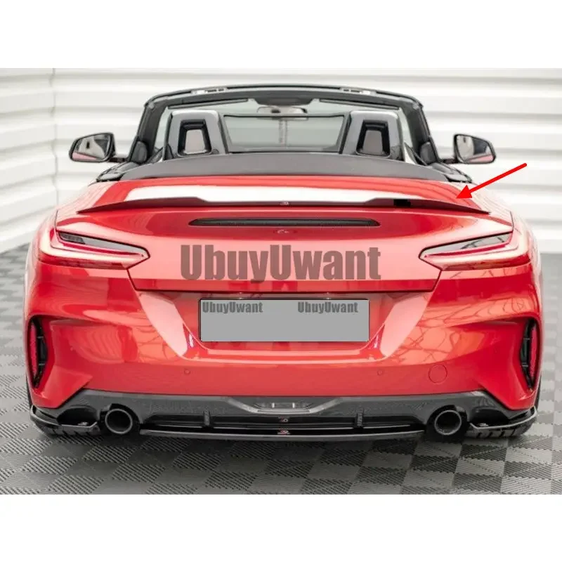 FOR BMW Z4 G29 V Style Carbon fiber Rear Spoiler Trunk wing 2020-2022 FRP Forged carbon