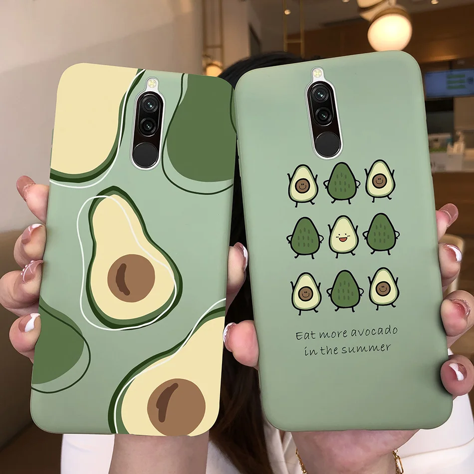 Soft Case For Xiaomi Redmi 8 Case Silicone Fundas Phone Back Cover For Redmi8 Case Flower Love Heart Bumper For Xiaomi Redmi 8