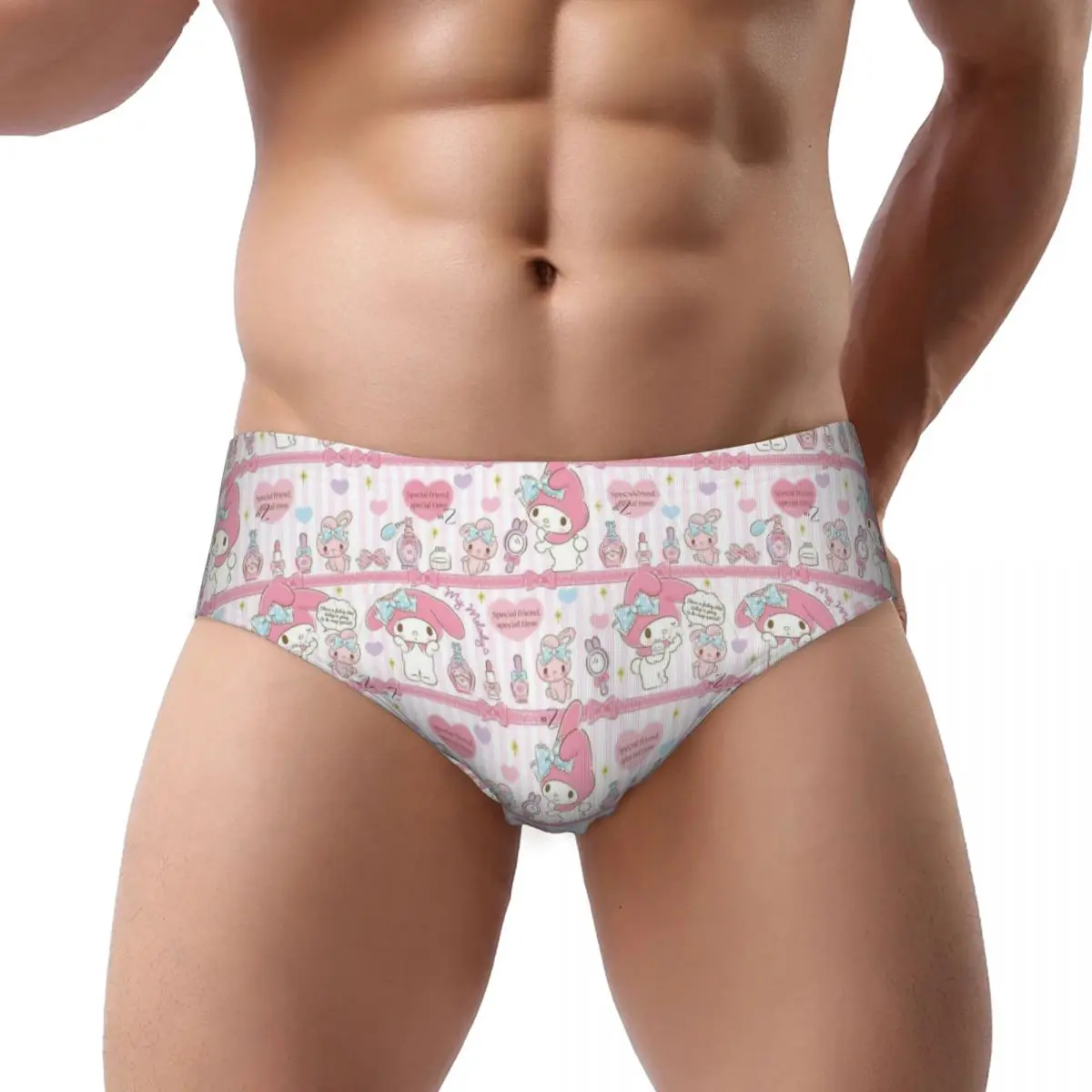 

Индивидуальное Мужское нижнее белье Melody аниме-трусики, Мужские дышащие трусы