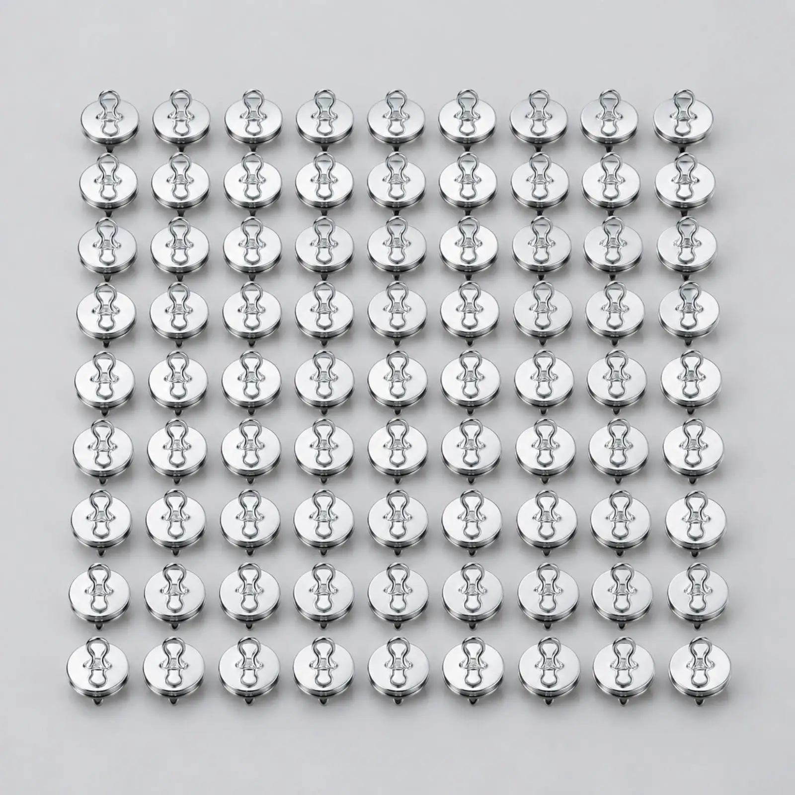 100 Pieces Plant Anchor with Wire Loop Rust-Resistant Metal Plant Anchor