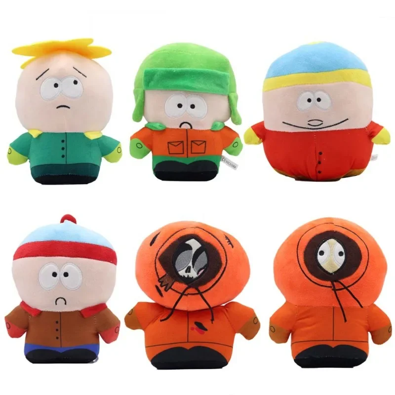 Kawaii Cartoon South Park Plush Doll Stan Kyle Kenny Northern Decorative Ornaments Animation Games Peripheral Children's Toys