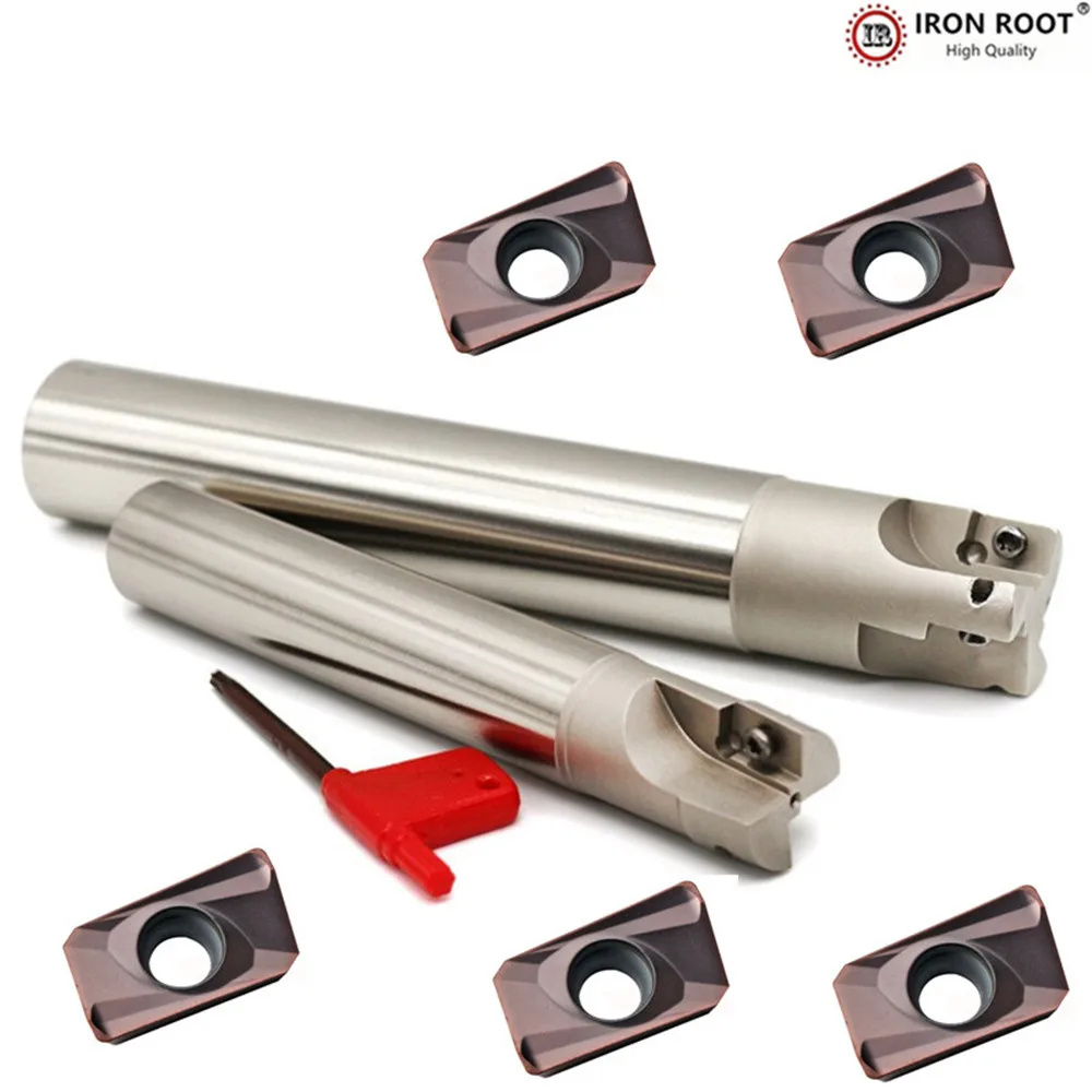 Imagem -02 - Suporte do Moinho de Extremidade 121314161718202322 Ângulo Reto de 351t3t Suporte à Prova de Choque de 90 Graus para Inserções do Carboneto Apmt1135 Bap300r