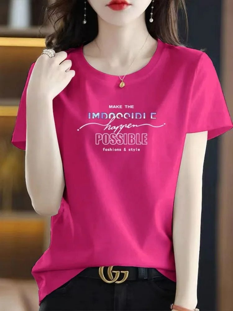 slim-fit-cotton-ort-sve-t-irt-women's-base-irt-thin-round-ne-f-sve-round-ne-t-irt-summer-new-sle-pure