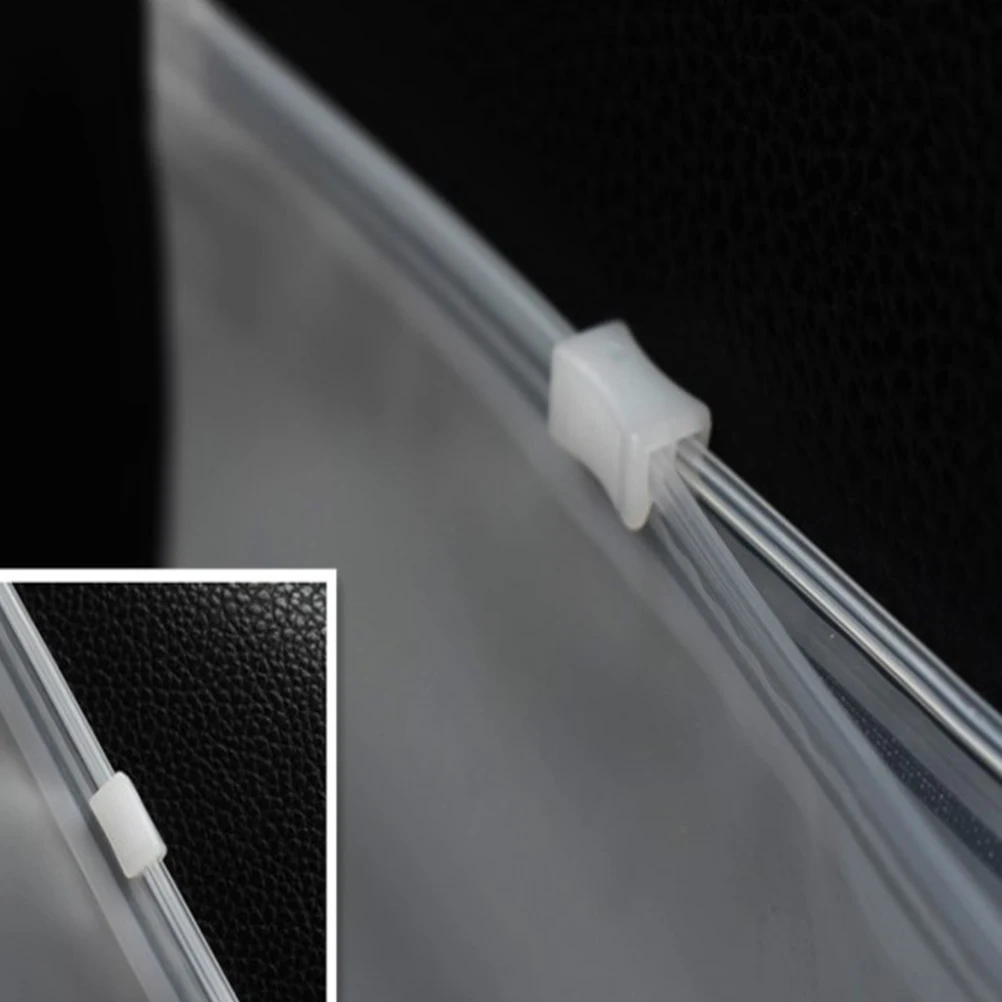 

100 шт., прозрачная сумка на молнии, упаковочная сумка для одежды, сумки из материала EVA PE, сумки для хранения одежды, брюк, пылезащитные