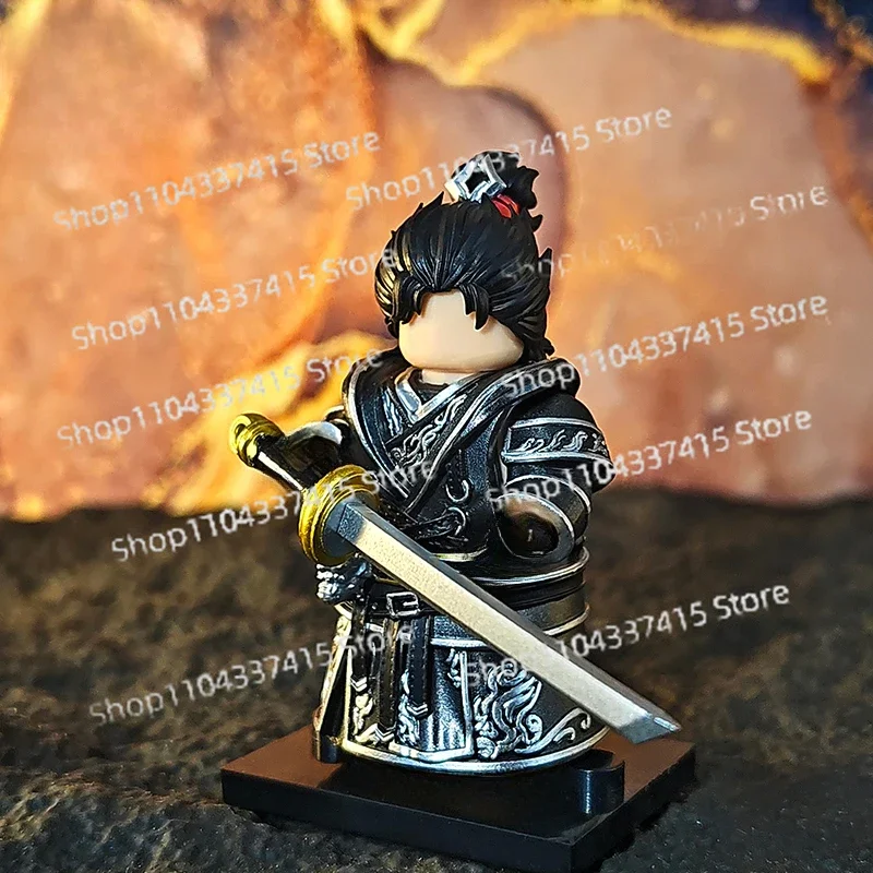 Moc blocos de construção humanos de alta qualidade, edição limitada, brinquedos, modelos de jogos de animação de desenhos animados, novos acessórios pintados à mão