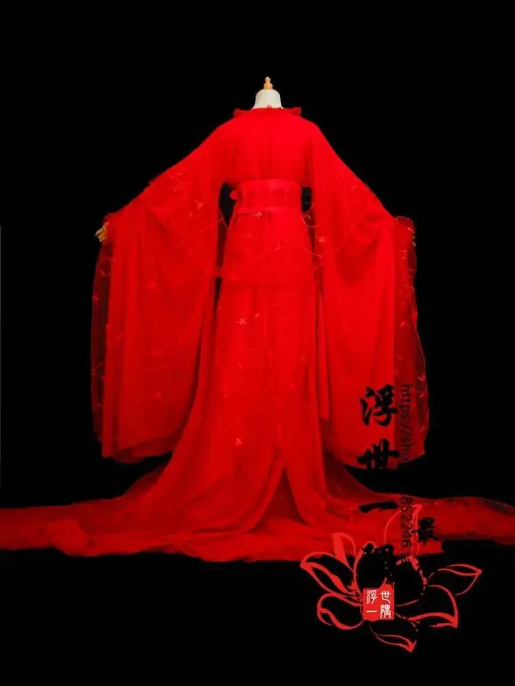 Jiang Zu Shi Mo Dao YanLi Cosplay Anime Cosplay Costume Traditioanl Chinese Hanfu Dress Women Tang Suit Wedding Dresses - view 2