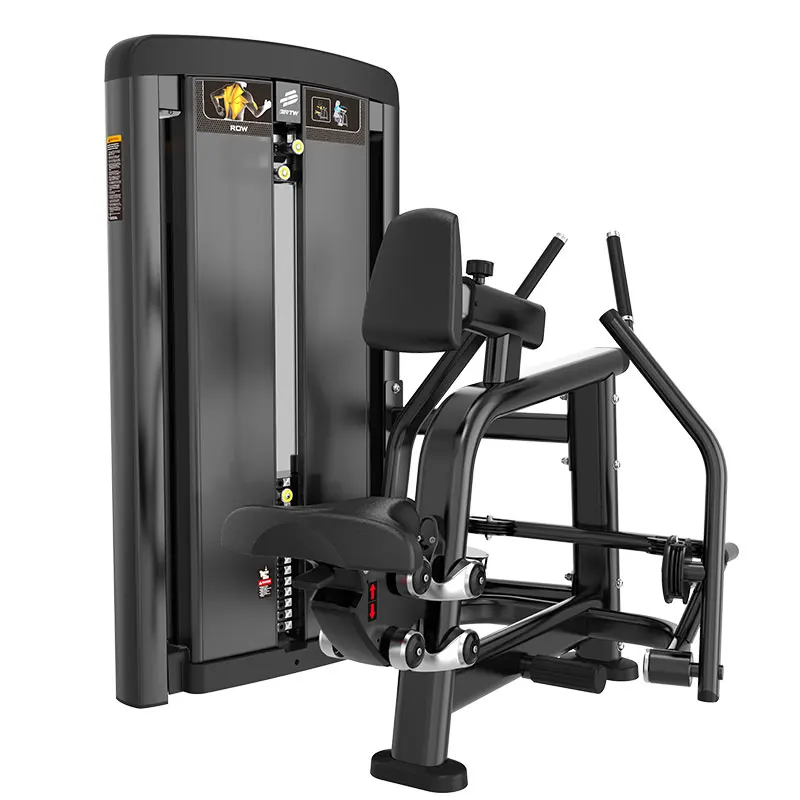 

Strength Gym Machine Fitness Equipment Pin Load Selection Machines Seated Rowing Machine For Home Fitness