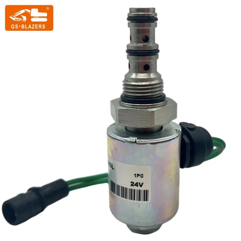 Válvula solenoide OEM: 458-2950 para CAT 120H 120H NA 1H 24V Accesorios de excavadora de alta calidad válvula solenoide