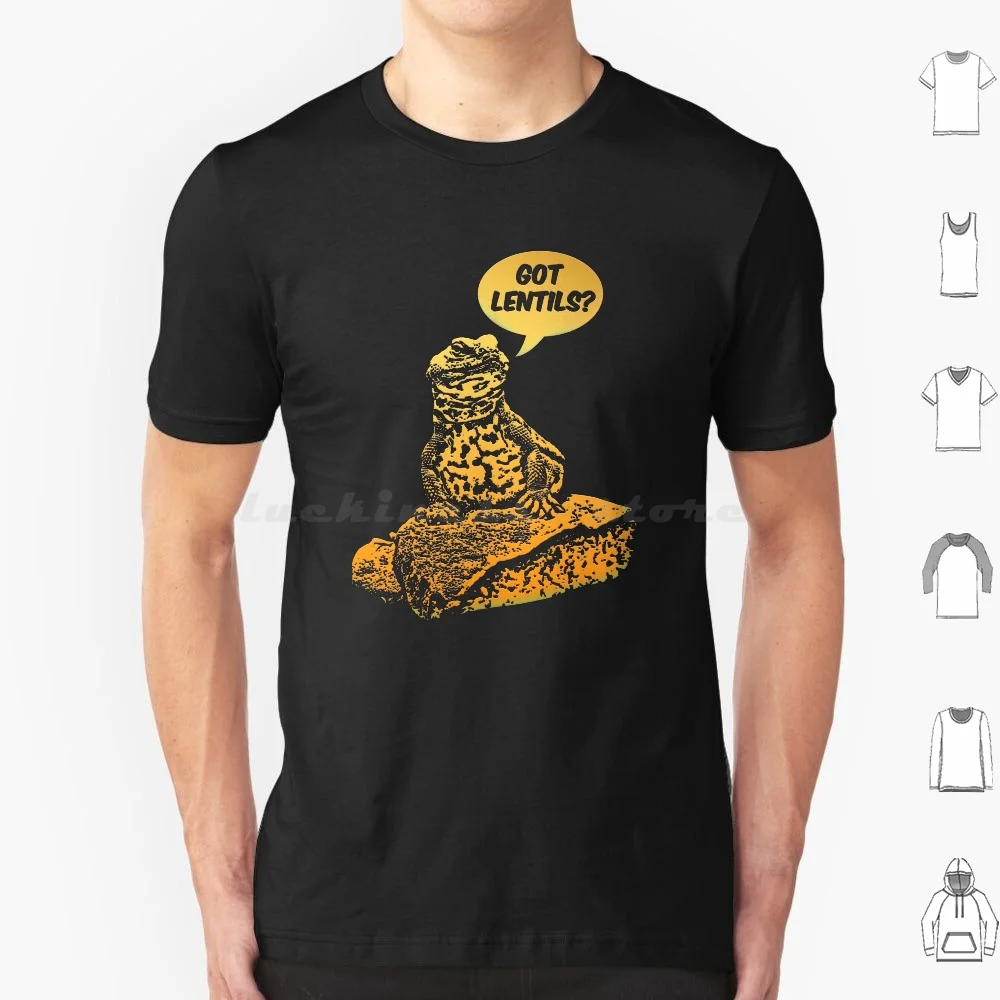 Got Lentils Funny Uromastyx Cute Agama T Shirt Big Size 100% Cotton Lentils Idea Uromastyx Tank Agame Mali Reptile Lizard