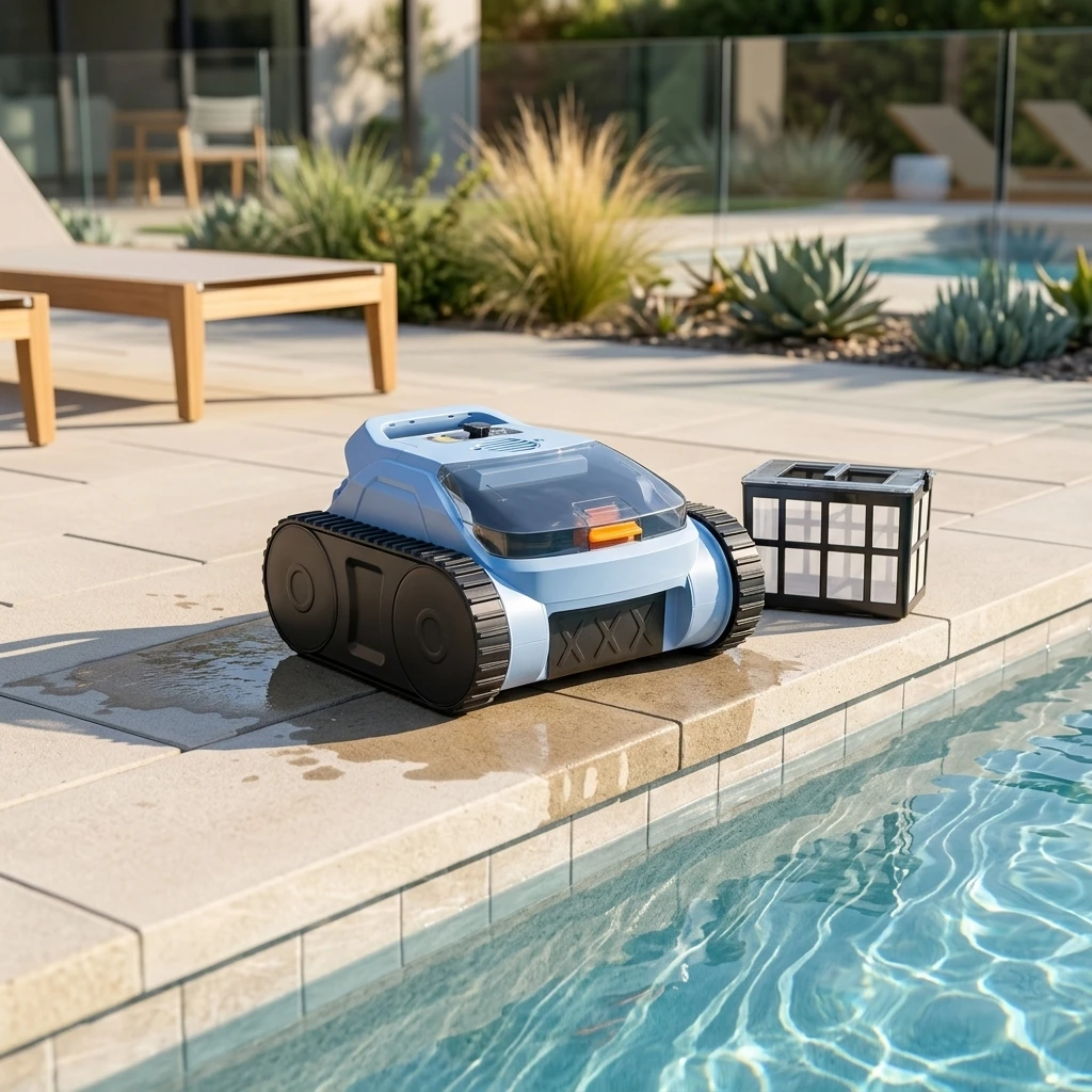 Customizable Automatic High Quality 2.5L Debris Bin Capacity Lewol Robotic Cordless Pool Cleaner