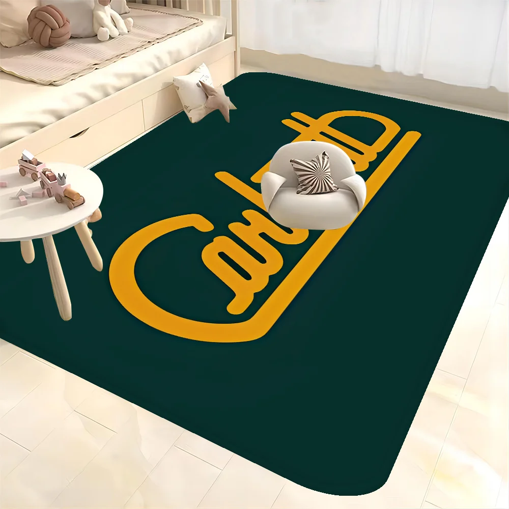 C-Carhartts Bathroom Mat Kids Room Bedroom Decoration Balcony Anti-Slip Doormat Living Room Bedside Area Rugs