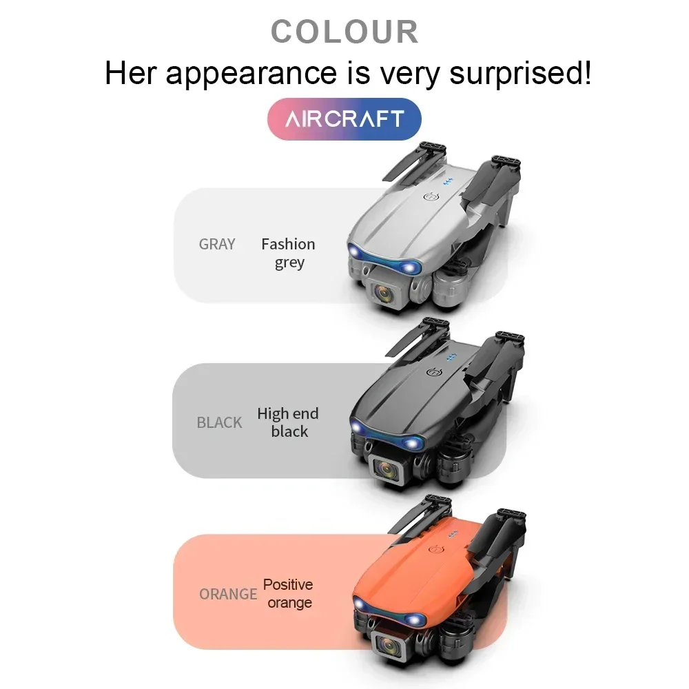 New E99 Pro HD 4K Drone Dual Camera High Hold Mode Foldable Mini WIFI Aerial Photography RC Quadcopter Toys Helicopter Dron
