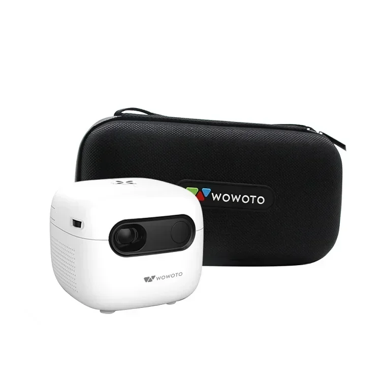 Hot WOWOTO Durable Using Small Projector Portable Built-in Battery Android Pico Plam Projector