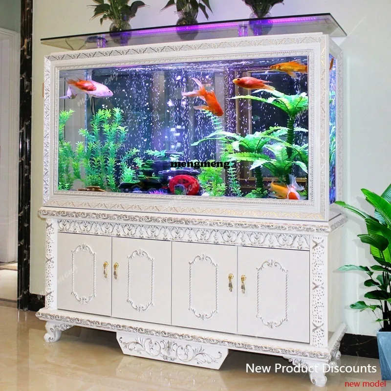 

Экологический аквариум C6601 из стекла, прямоугольный, для гостиной, средний и большой, с нижним фильтром, для золотых рыбок.