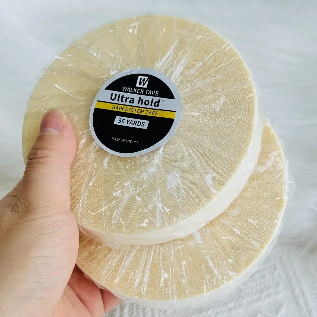 

36 Yards Ultra Hold Hair System Tape Double Sided Adhesives Tape For Hair Extension Toupee Wig White Tape Strong Hold