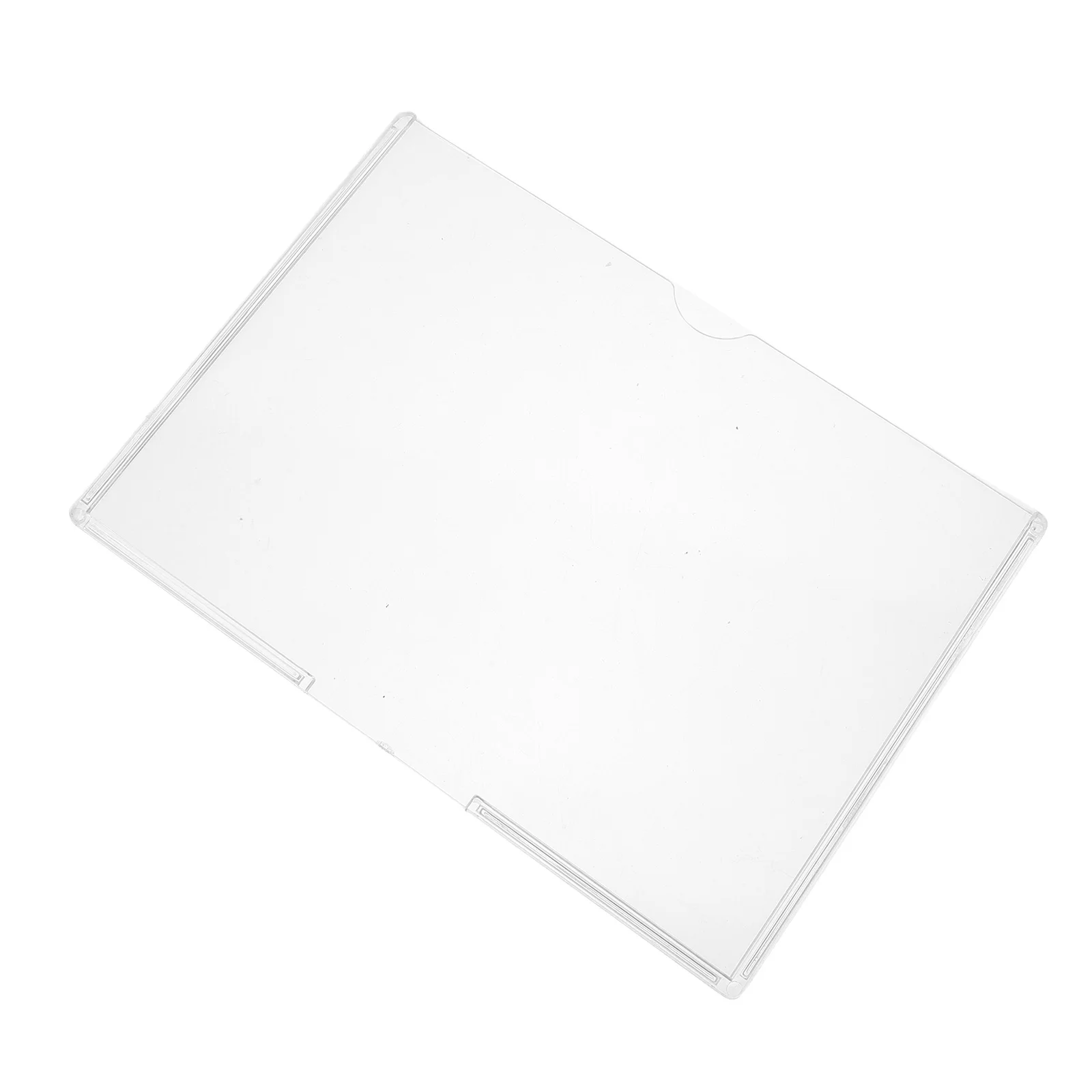 Protetor de certificado de nascimento 7,4 x 5,2 polegadas capa de folha de plástico transparente para suporte de documentos protetor de página rígida