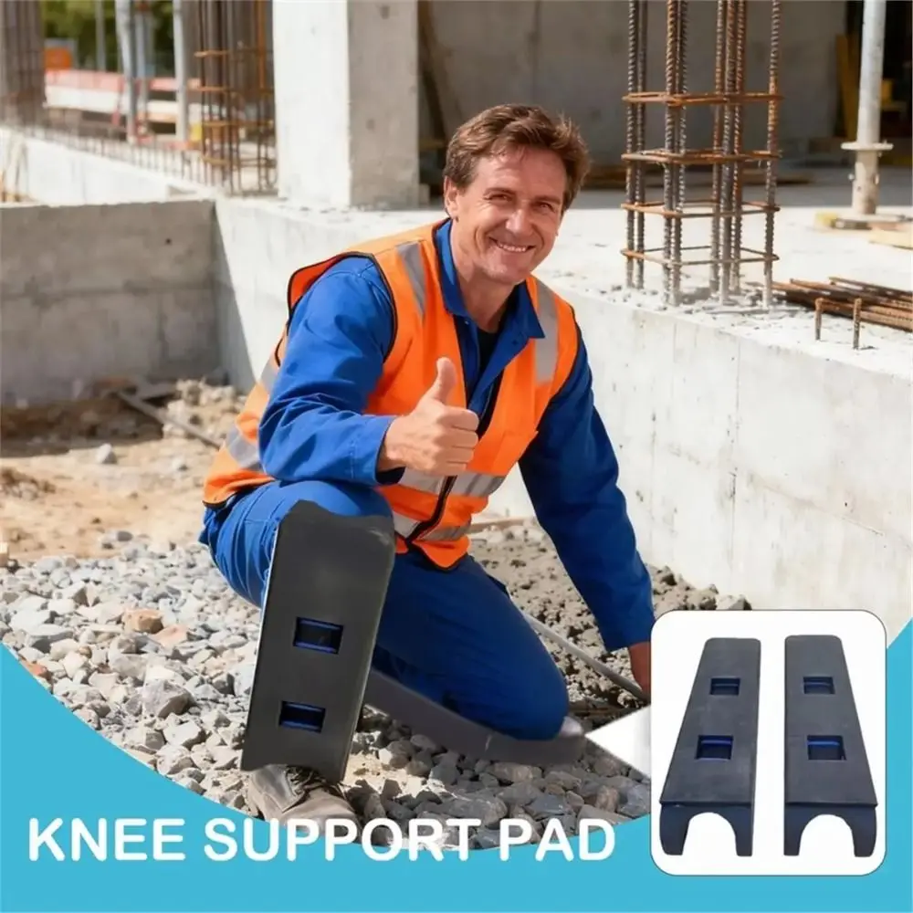 2pcs Firm Thickened Material Hardened Anti-slip Knee Pad Stable Support Sturdy Wear-resistant Knee Mat Ergonomic 60° Angle