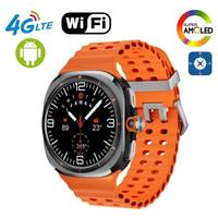 2025 Watch 7 Ultra Smart Watch Android 8.1 OS Smartwatch GPS WIFI Rotary 800W Camera 4G Global Calling Amoled Screen NFC Clock