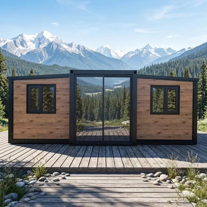 Container House Color Steel House Temporary Building Movable Board House in The Construction Site Factory Area