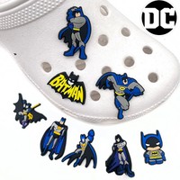 DC series Batman creative cute anime shape new fashion and versatile beach uppers small and delicate decorative shoe flowers