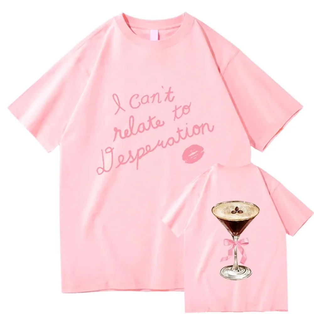 تي شيرت قطني نجار سابرينا للرجال والنساء ، ملابس الشارع الجمالية ، لا يمكن ربط الإسبريسو ، الألبوم الجديد ، ملابس للجنسين ، 1.8 #2