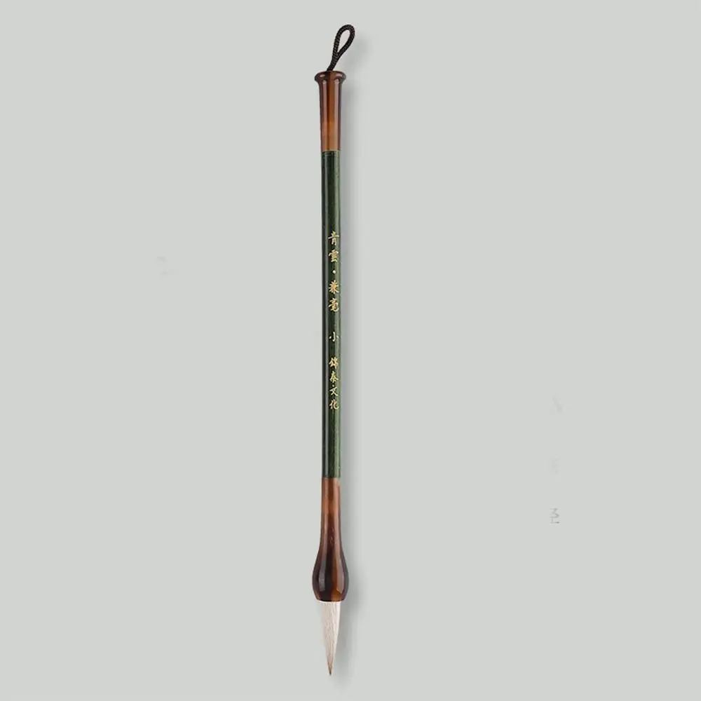 

Traditional Chinese Calligraphy Brush Oil Painting Oil Watercolor Scriptures Writing Brush Wolf Hair Wood Art Paint Brush